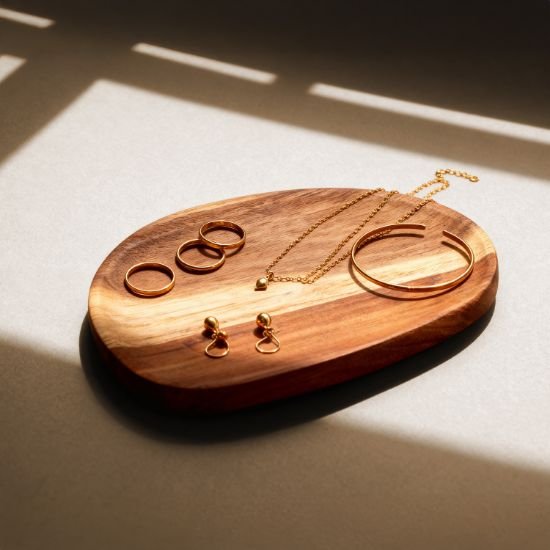 joyería madera